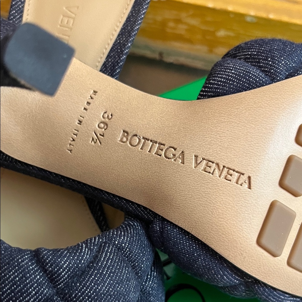 New in box Bottega Veneta
Matelasse Quilted Denim Mule Sandals w/dustbag⭐️ - Picture 4 of 7
